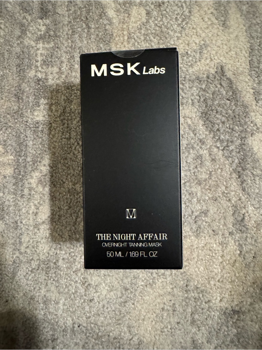 MSK Labs The Night Affair Overnight Tanning Mask - NWT